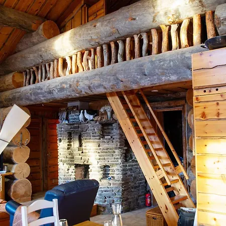 Шале Cozy Log With A View Of Ruka Куусамо