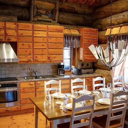 Шале Cozy Log With A View Of Ruka *