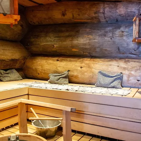 Cozy Log With A View Of Ruka Шале *