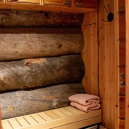 Шале Cozy Log With A View Of Ruka *