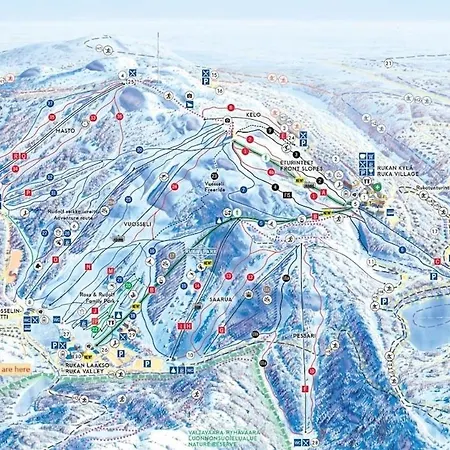 Cozy Log With A View Of Ruka Шале *